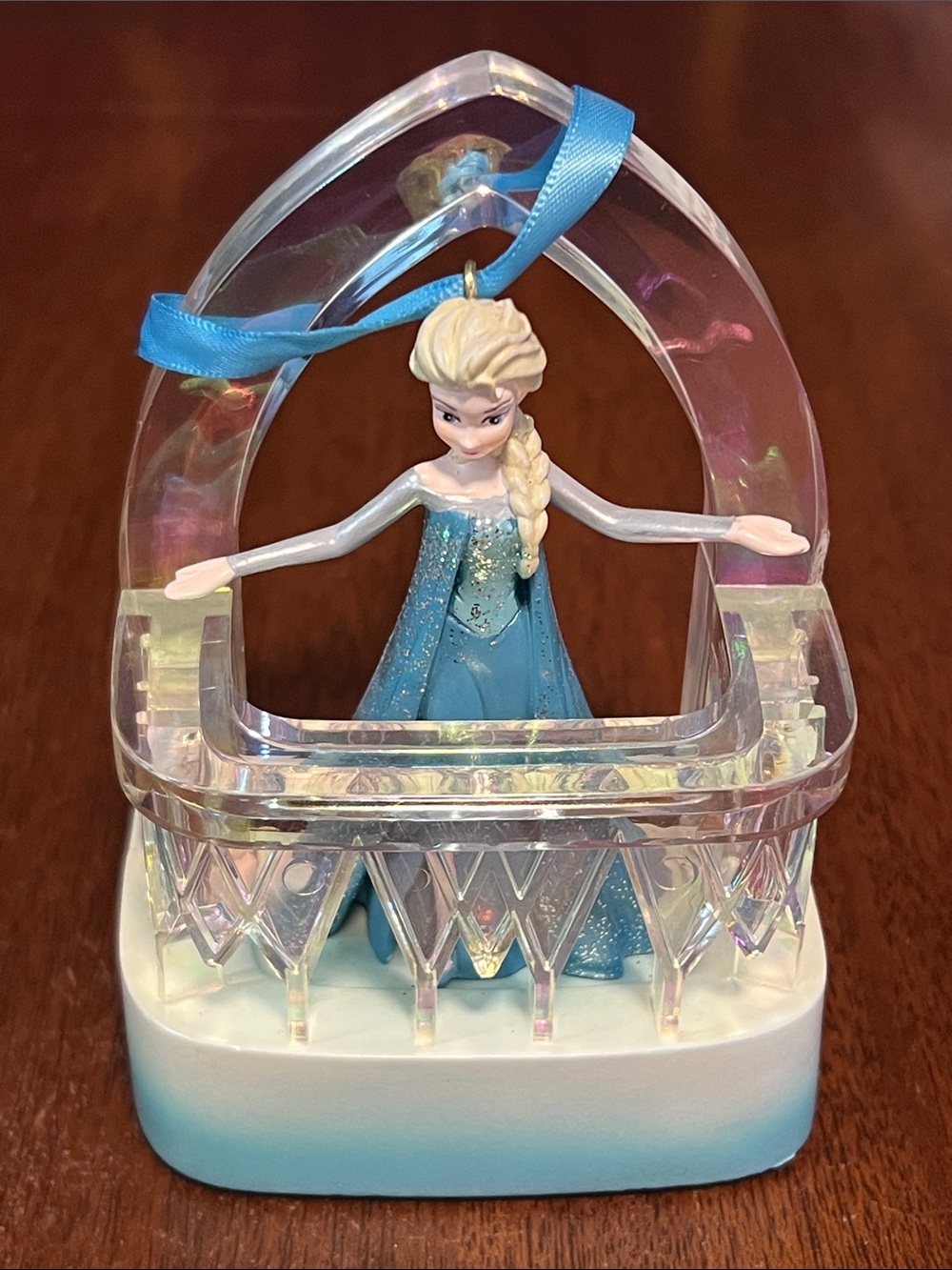 Disney Sketchbook Frozen Elsa in Ice Castle Musical Ornament